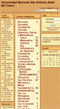 Mobile Screenshot of moodle.unsaac.edu.pe